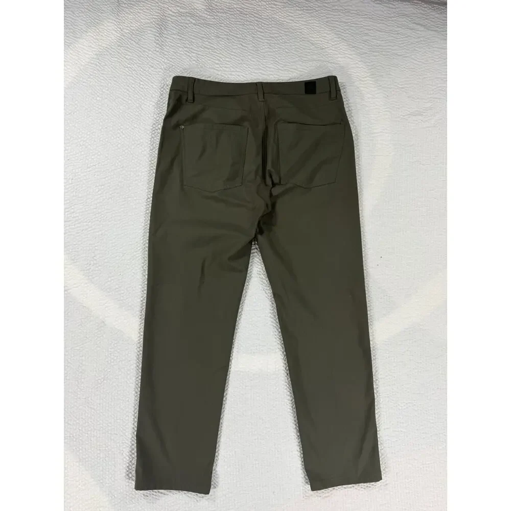 Vuori Pants Mens 32x27 Green Meta Stretch Performance Athletic Travel Golf